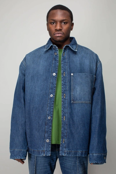 Bottega Veneta Jacket In Blue