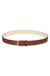 LONGCHAMP LE PLIAGE LEATHER BELT