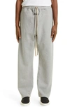 Fear Of God Eternal Cotton Fleece Sweatpants In Warm Heather Grey
