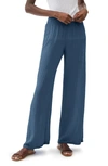 MICHAEL STARS SMOCKED WIDE LEG PANTS