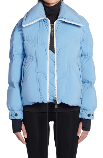 Moncler Grenoble Cluses Jacket Wintercoat In Blue