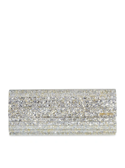 Jimmy Choo Sweetie Clutch In Nude & Neutrals