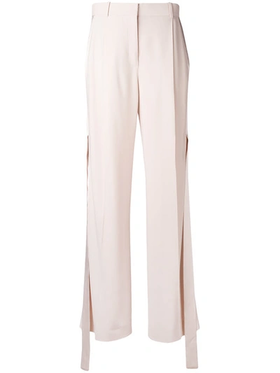 Givenchy Flared Tailored Trousers In Pink