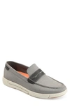 Thomas & Vine Tevin Textile Slip-on Loafer In Grey