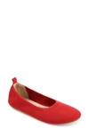 JOURNEE COLLECTION JOURNEE COLLECTION JERSIE KNIT BALLET FLAT