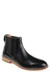 Thomas & Vine Men's Corbin Plain Toe Chelsea Boot In Black