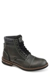 Territory Boots Territory Yukon Cap Toe Ankle Boot In Grey