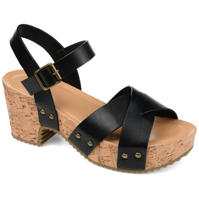 JOURNEE COLLECTION COLLECTION WOMEN'S TRU COMFORT FOAM VALENTINA SANDALS