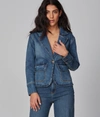 Lola Jeans Gabriella-csn Classic Denim Jacket In Blue