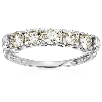 Vir Jewels 1.50 Cttw 5 Stone Diamond Wedding Engagement Ring 14k White Gold Round
