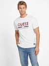 Guess Factory Eco Koda Crewneck Tee In White
