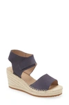 EILEEN FISHER WESLIA ESPADRILLE PLATFORM WEDGE SANDAL