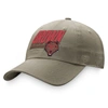 Top Of The World Khaki Brown Bears Slice Adjustable Hat In Khaki