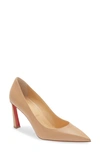 Christian Louboutin Condora Pointed Toe Pump In Nude