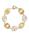 Marco Bicego Women's Lunaria Mother-of-pearl & 18k Yellow Gold Bracelet