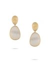 Marco Bicego LUNARIA SMALL MOTHER-OF-PEARL DROP EARRINGS IN 18K GOLD,PROD198560045