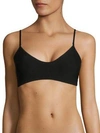 Commando Butter Bralette In Midnight Black