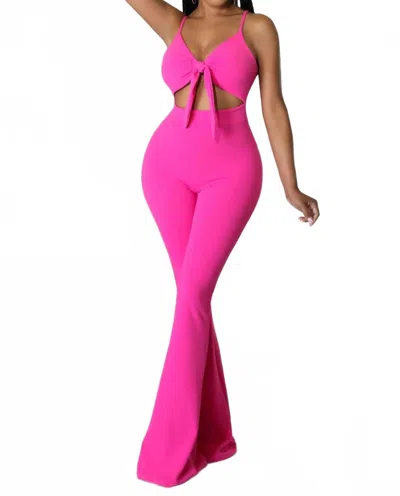5besties Ultra Jumpsuit In Fuchsia