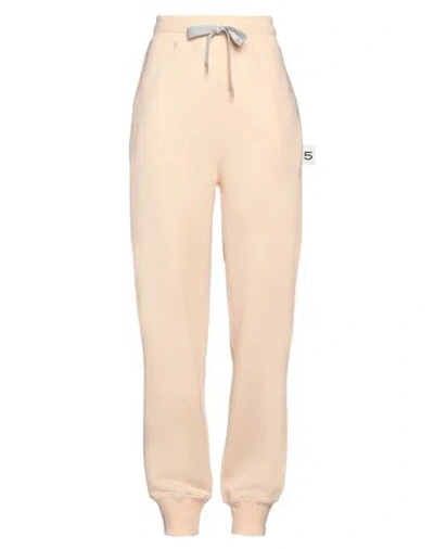 5preview Woman Pants Apricot Size Xl Cotton, Polyester In Neutral