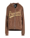 5preview Woman Sweatshirt Camel Size M Cotton, Polyester In Beige