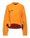 5preview Woman Sweatshirt Orange Size Xs Cotton, Polyester In Orange