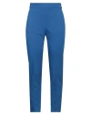 5rue Woman Pants Blue Size S Polyester, Rayon, Elastane In Blue