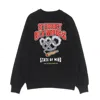 5tate Of Mind Crewneck Man Street Olympics Crewneck Black In Black