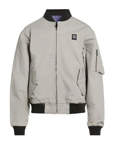 5tate Of Mind Man Jacket Grey Size L Cotton In Gray