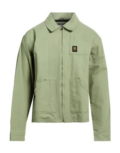 5tate Of Mind Man Jacket Military Green Size L Cotton