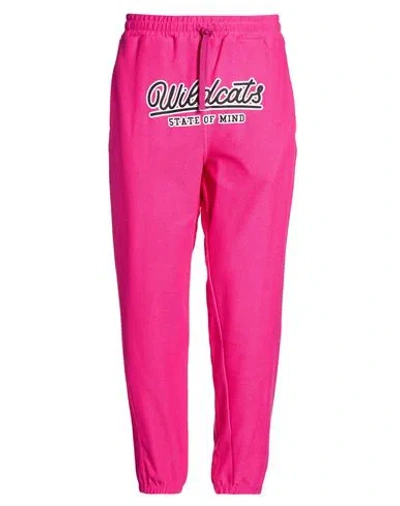 5tate Of Mind Man Pants Fuchsia Size L Cotton In Pink