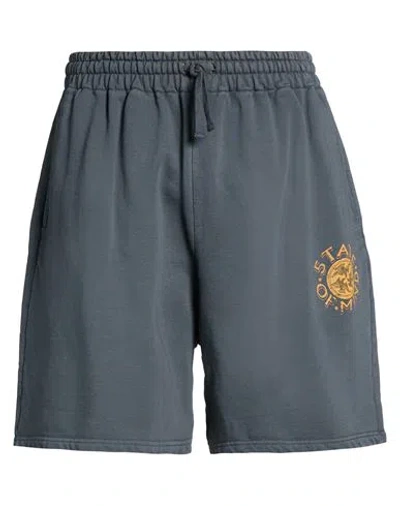 5tate Of Mind Man Shorts & Bermuda Shorts Lead Size L Cotton In Gray