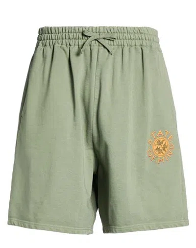 5tate Of Mind Man Shorts & Bermuda Shorts Sage Green Size L Cotton