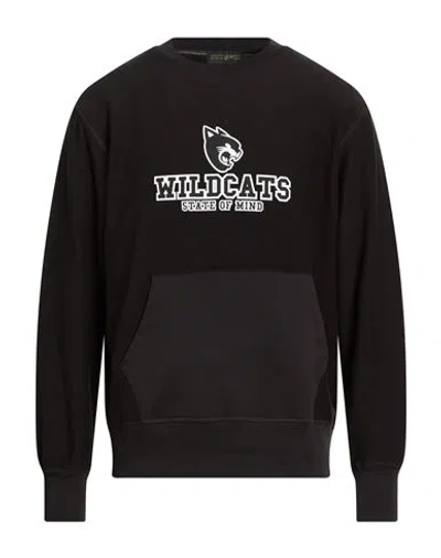 5tate Of Mind Man Sweatshirt Black Size L Cotton