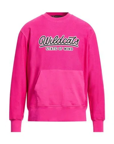 5tate Of Mind Man Sweatshirt Fuchsia Size L Cotton In Pink