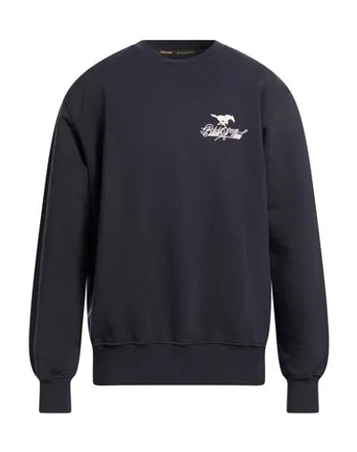 5tate Of Mind Man Sweatshirt Navy Size L Cotton In Black