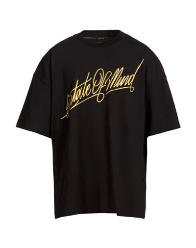 5tate Of Mind Man T-shirt Black Size L Cotton