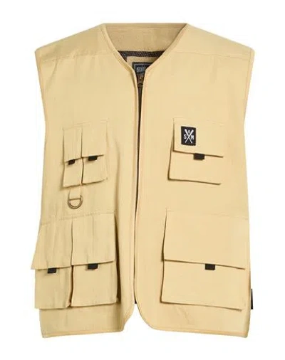 5tate Of Mind Man Vest Beige Size Xl Cotton In Sand