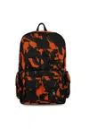 5tate Of Mind Men's Cargo Backpack Orange/camo In Orange/camo