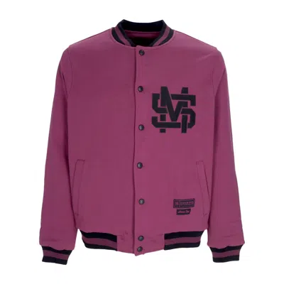 5tate Of Mind Men's College Sweatshirt Monogram Varsity Purple