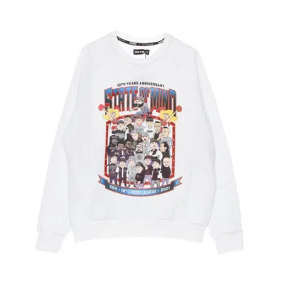 5tate Of Mind Men's Crewneck Sweatshirt 10th Years Anniversary League Crewneck White