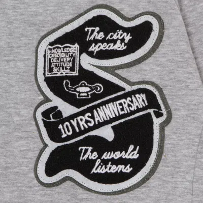5tate Of Mind Men's Crewneck Sweatshirt Ten Years Anniversary Crewneck Gray Melange In Grey Melange