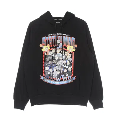 5tate Of Mind Men's Hoodie 10th Years Anniversary League Hoodie Black