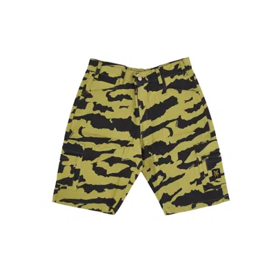 5tate Of Mind Men's Shorts Retrofuture Combat Shorts Military Camo In Green