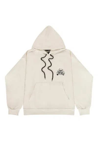 5tate Of Mind Men's Sweatshirt  Laugh Now Cry Later In White