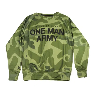 5tate Of Mind One Man Army Sweatshirt In Green