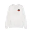 5tate Of Mind Wolf White Men's Lightweight Hooded Sweatshirt In White