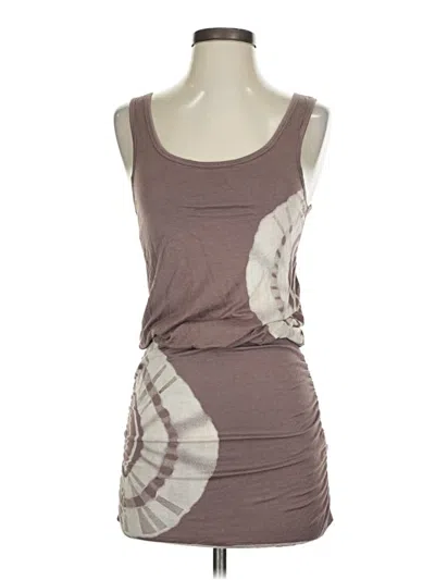 Pre-owned 5th & Love Casual Dress In Brown