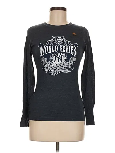 5th & Ocean Long Sleeve T-shirt In Black