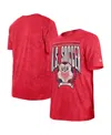 5th & Ocean Men's Red Usmnt Throwback Boxy T-shirt In Red
