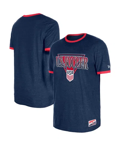 5th & Ocean Navy Usmnt Throwback Ringer T-shirt